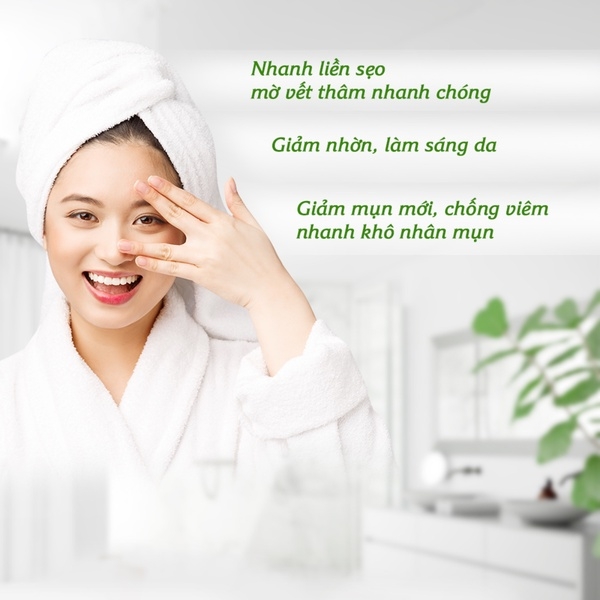 COMBO SỮA RỬA MẶT 100G VÀ KEM MỤN NGỪA MỤN TẨY TẾ BÀO CHẾT LÀM MỜ THÂM SẸO 25G - ORIBE