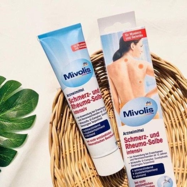 GEL BÔI GIẢM ĐAU VAI GÁY ĐỨC 100ML - MIVOLIS
