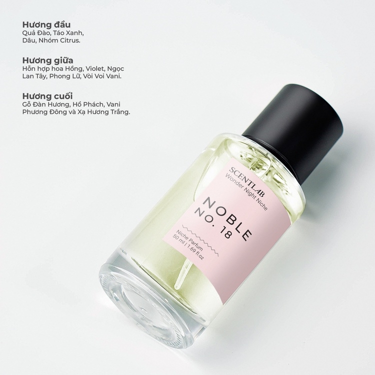 NƯỚC HOA NỮ NOBLE WONDER NIGHT NICHE NO.18 (50ML) - SCENTLAB