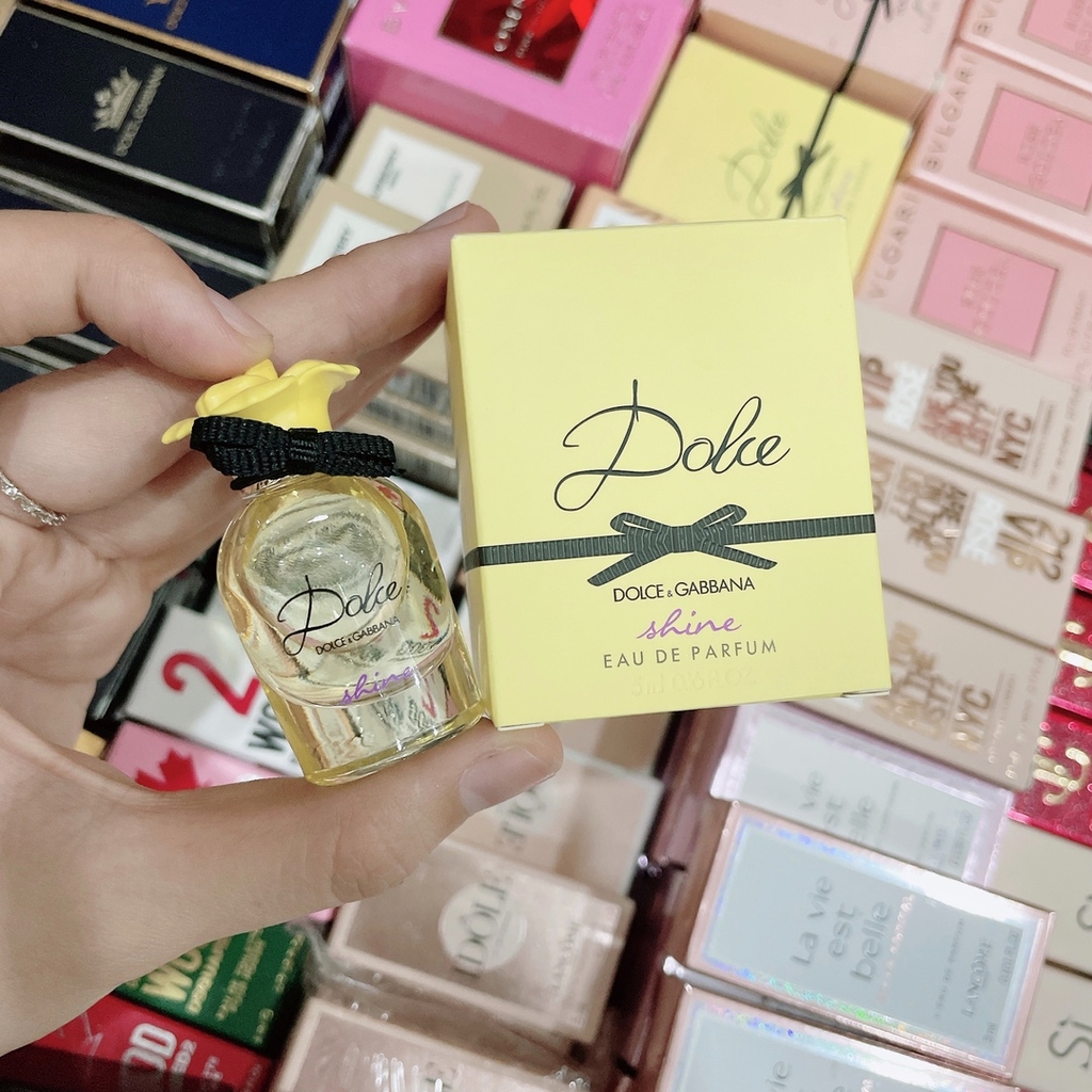 NƯỚC HOA MINI DOLCE & GABBANA DOLCE SHINE EDP 5ML - NOEM