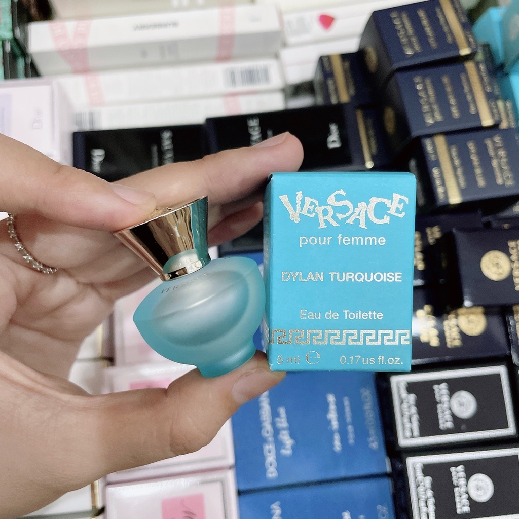 NƯỚC HOA MINI VERSACE POUR FEMME DYLAN TURQUOISE 5ML - NOEM