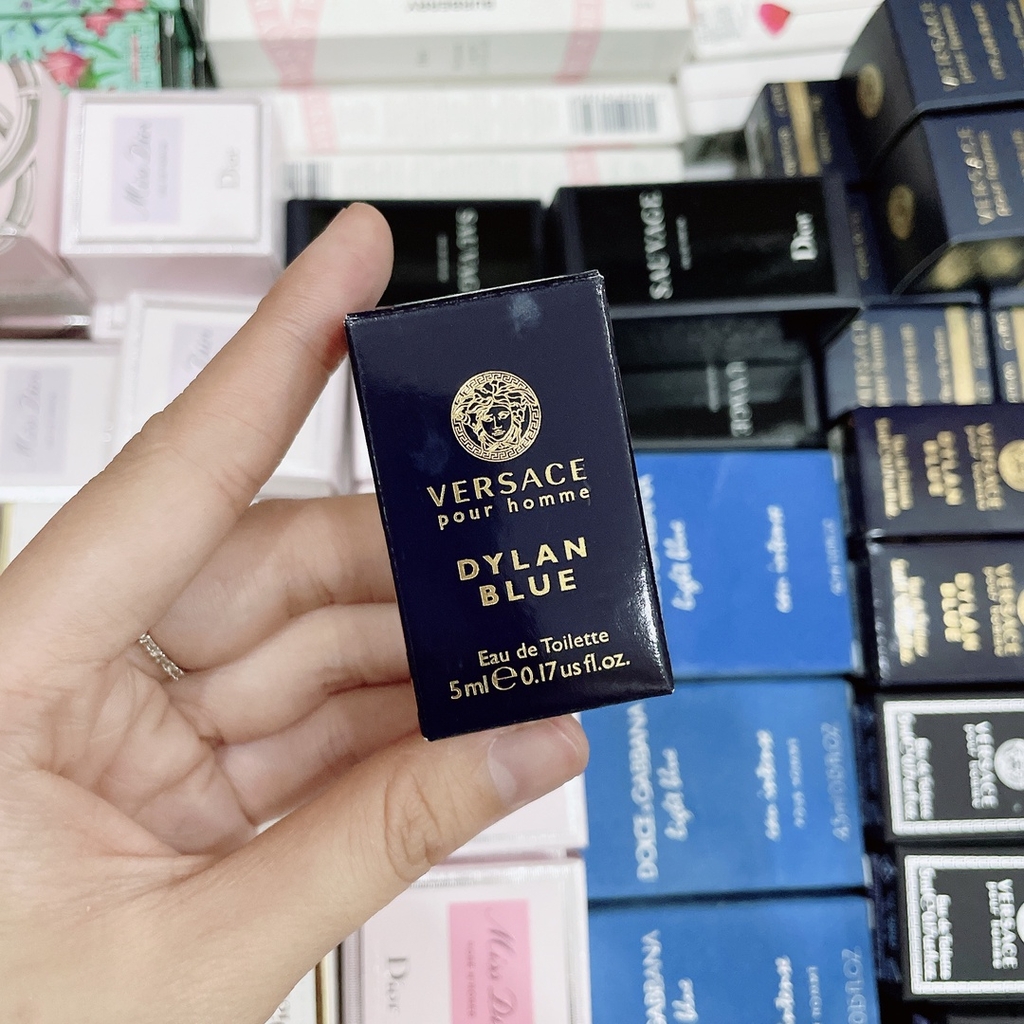 NƯỚC HOA MINI VERSACE DYLAN BLUE EDT 5ML - NOEM