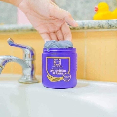KEM Ủ TÓC XẢ TÓC Ủ LỤA KERATIN LAE SA LUAY 250ML- LAE SA LUAY