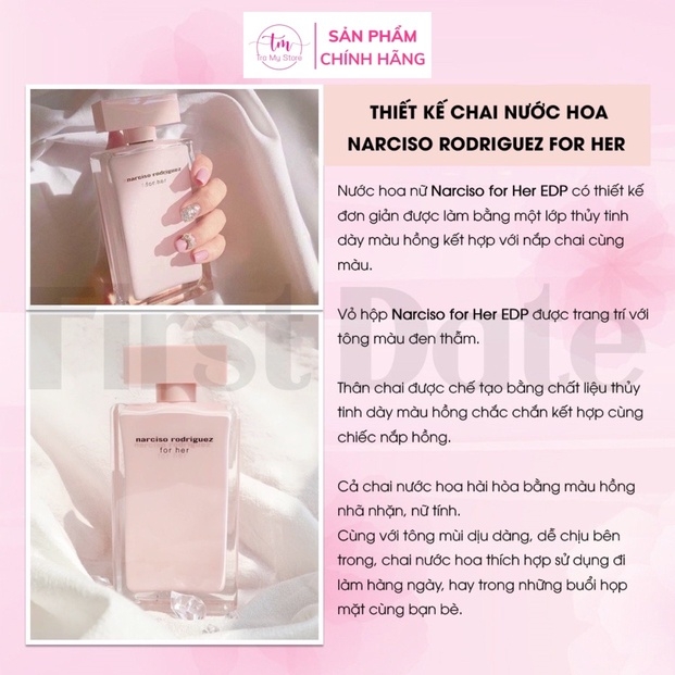 NƯỚC HOA NỮ NARCISO FOR HER 100ML - NARCISO