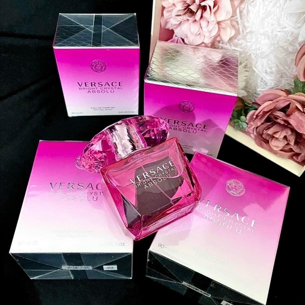 NƯỚC HOA NỮ VERSACE BRIGHT CRYSTAL EDT 5ML VÀ 90ML - VERSACE