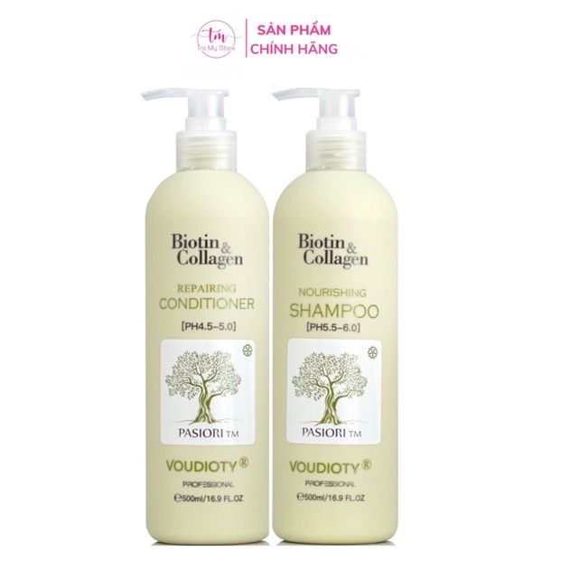 DẦU GỘI XẢ BIOTIN & COLLAGEN NEW 1000ML - PASIORI
