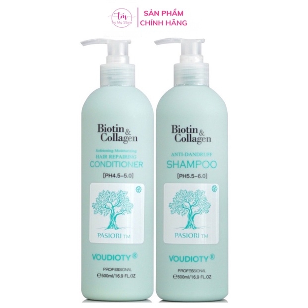 DẦU GỘI XẢ BIOTIN & COLLAGEN NEW 1000ML - PASIORI