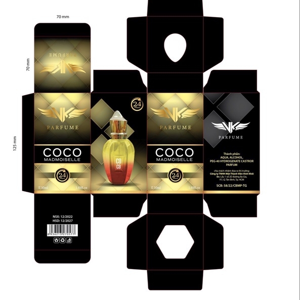 NƯỚC HOA COCO MADEMOISELLE PARFUME 50ML - PARFUME