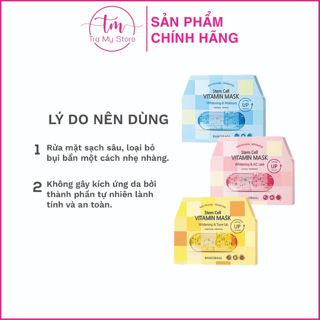MẶT NẠ BANOBAGI VITAMIN MASK - MART