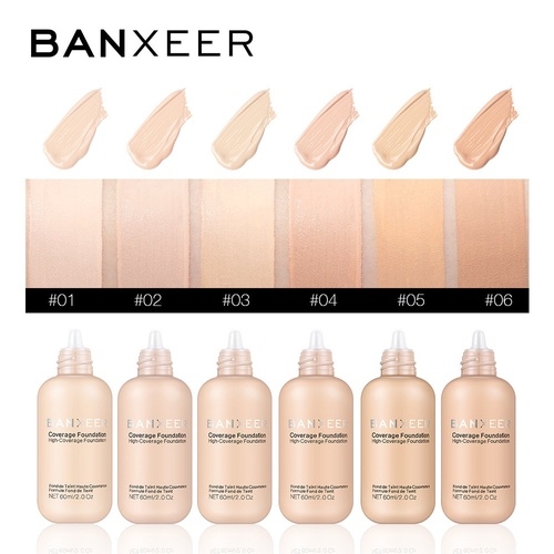 KEM NỀN DẠNG LỎNG BANXEER KIỀM DẦU LÂU TRÔI 60ML - BÁCH HÓA AN NHIÊN