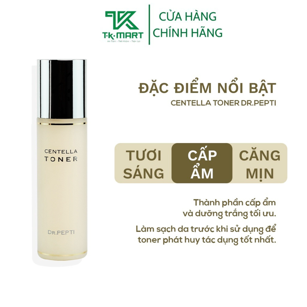 [BỘ QUÀ TẶNG DƯỠNG DA] SỮA RỬA MẶT + NƯỚC HOA HỒNG - DR.PEPTI+