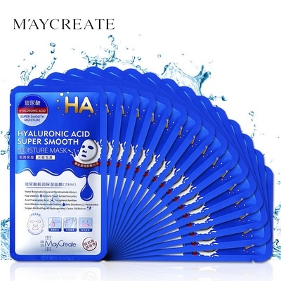 MẶT NẠ DƯỠNG ẨM TRẮNG DA HA HYALURONIC ACID MAYCREATE PL4 - BÁCH HÓA AN NHIÊN