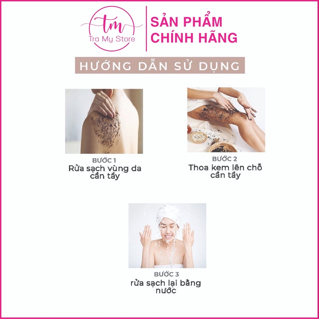 TẨY DA CHẾT BODY CAFE 250ML - ORGANIC