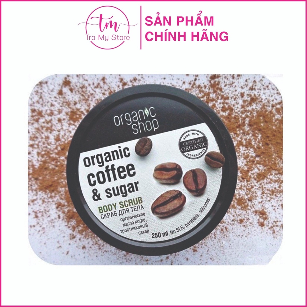 TẨY DA CHẾT BODY CAFE 250ML - ORGANIC