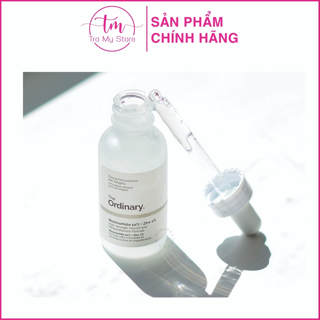 TINH CHẤT TRỊ MỤN, GIẢM THÂM NIACINAMIDE 10 + ZINC 1 - THE ORDINARY
