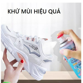 CHAI XỊT KHỬ MÙI GIÀY DÉP DIỆT KHUẨN CÔNG NGHỆ NANO BẠC CTB76 – BECHIP