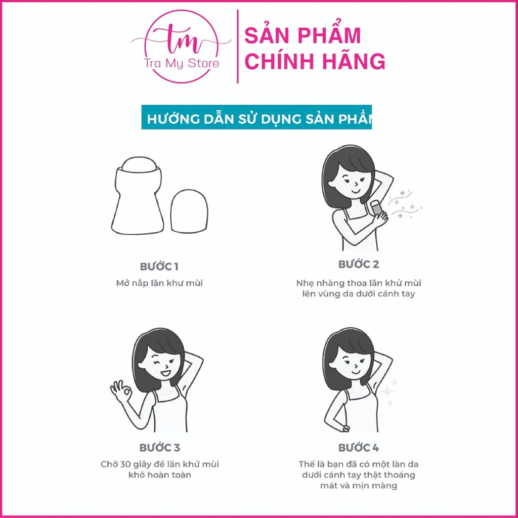 LĂN KHỬ MÙI ĐẶC TRỊ HÔI NÁCH SWEATCLOR 30ML - KWANGDONG