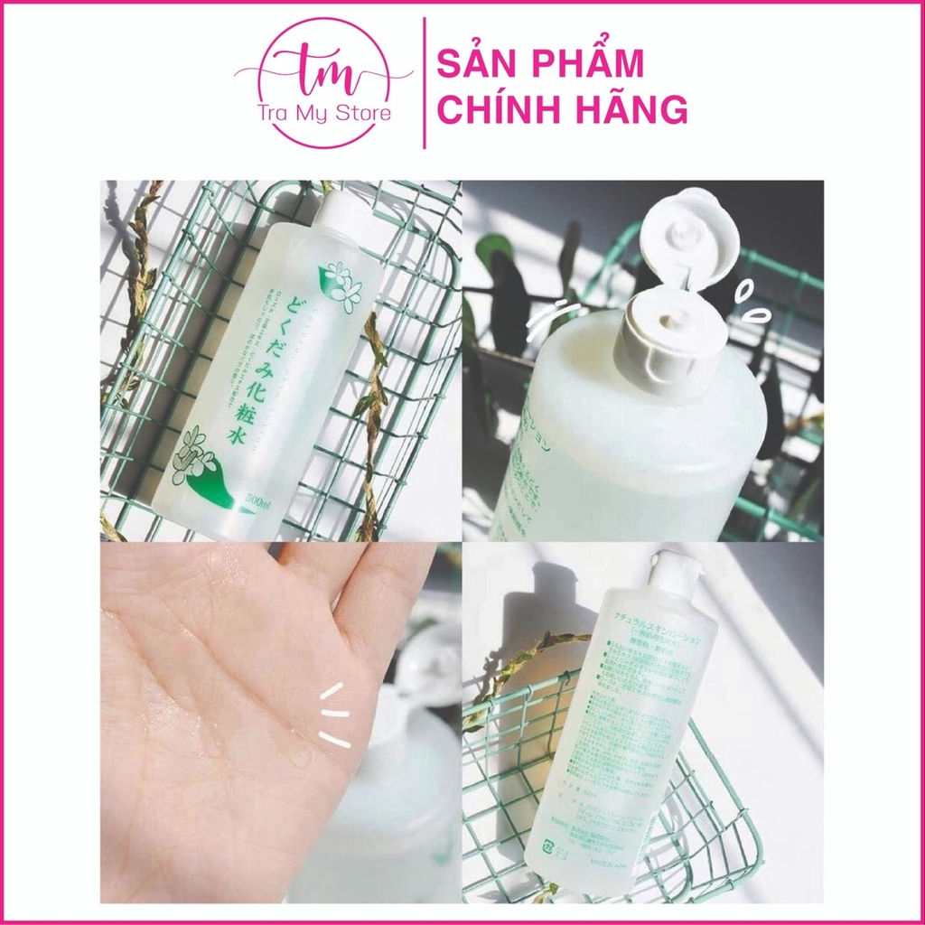 NƯỚC HOA HỒNG DIẾP CÁ CHINOSHIO DOKUDAMI NATURAL SKIN LOTION 500ML - CHINOSHIO DOKUDAMI
