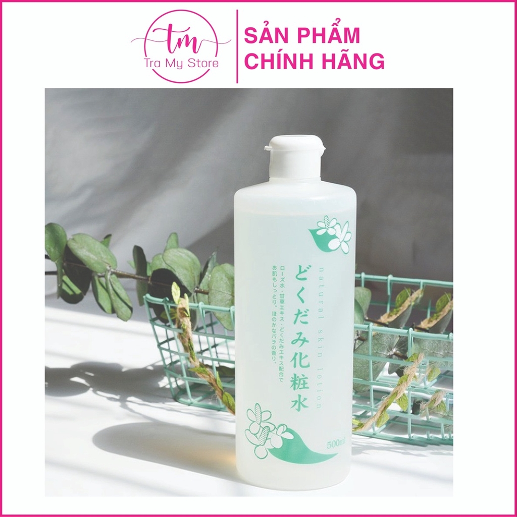 NƯỚC HOA HỒNG DIẾP CÁ CHINOSHIO DOKUDAMI NATURAL SKIN LOTION 500ML - CHINOSHIO DOKUDAMI