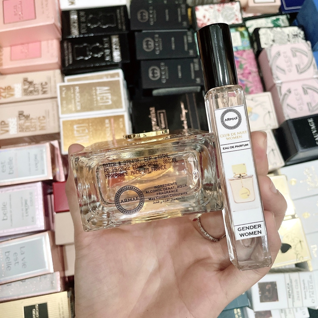 NƯỚC HOA CHIẾT 10ML ARMAF CLUB DE NUIT WOMAN EDP / CLUB HỒNG - NOEM
