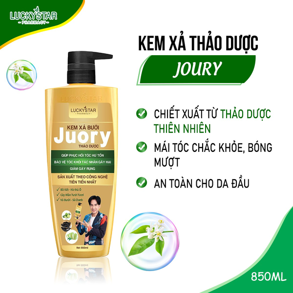 KEM XẢ THẢO DƯỢC JUORY 850ML - LUCKY STAR
