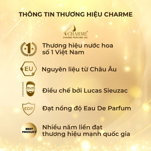 NƯỚC HOA NỮ CHARME ADORE 50ML LƯU HƯƠNG LÂU PHONG CÁCH TỰ TIN, GỢI CẢM, NỮ TÍNH CHÍNH HÃNG
