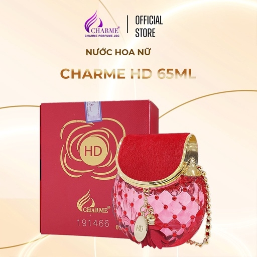 NƯỚC HOA NỮ CHARME HD 65ML LƯU HƯƠNG LÂU PHONG CÁCH QUYẾN RŨ, GỢI CẢM, HIỆN ĐẠI NƯỚC HOA CHÍNH HÃNG