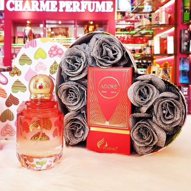 NƯỚC HOA NỮ CHARME ADORE 100ML LƯU HƯƠNG LÂU PHONG CÁCH TỰ TIN, GỢI CẢM, NỮ TÍNH CHÍNH HÃNG