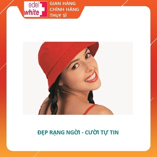 KEM LÀM TRẮNG RĂNG EDELWHITE WHITENING ANTI-PLAQUE TUÝP 75ML - EDELWHITE