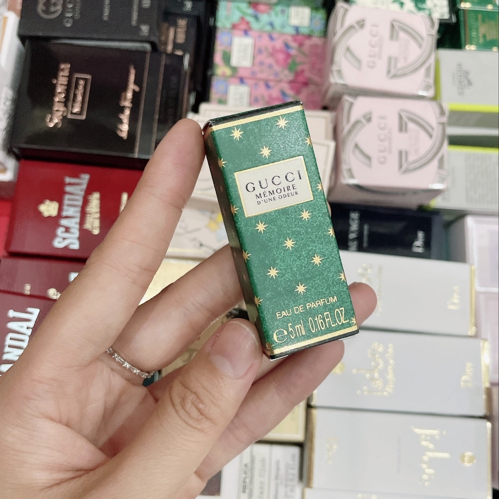 NƯỚC HOA MINI UNISEX GUCCI MEMOIRE D'UNE ODEUR EDP 5ML - NOEM