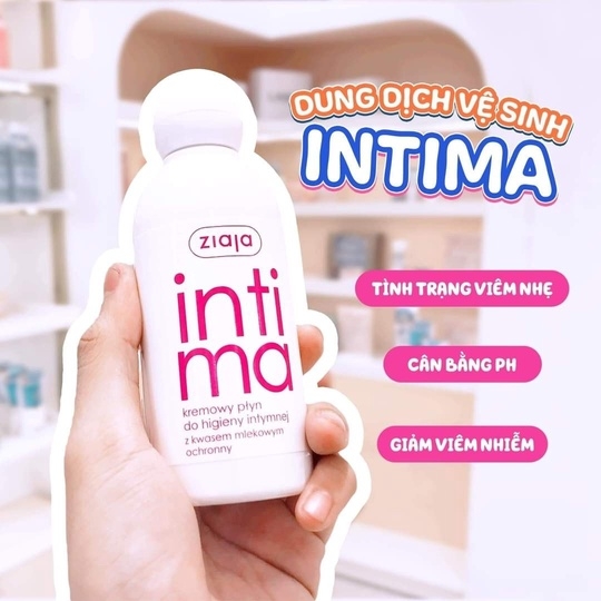 DUNG DỊCH VỆ SINH PHỤ NỮ CAO CẤP INTIMA - ZIAJA