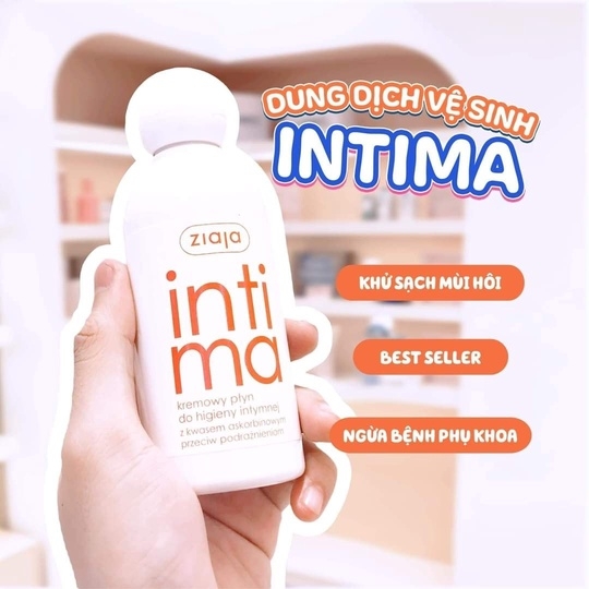 DUNG DỊCH VỆ SINH PHỤ NỮ CAO CẤP INTIMA - ZIAJA