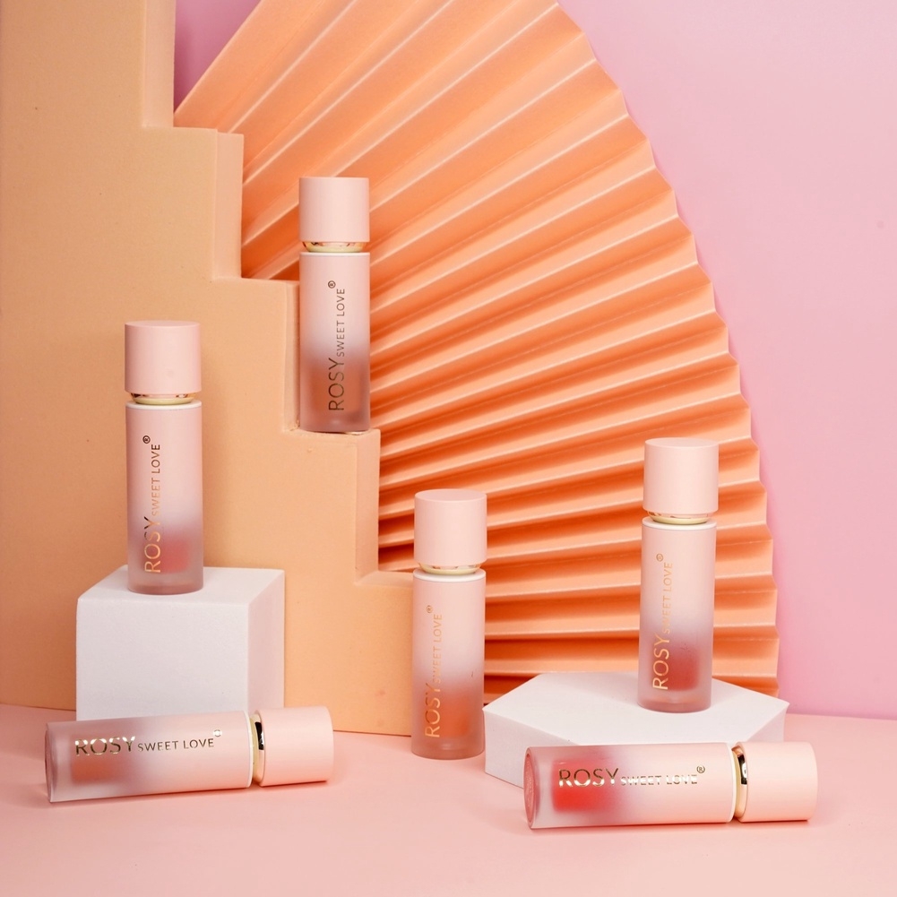 SET 2 SẢN PHẨM NƯỚC HOA CHAVA SIMPLE 10ML + SON KEM LÌ ROSY LUXURY