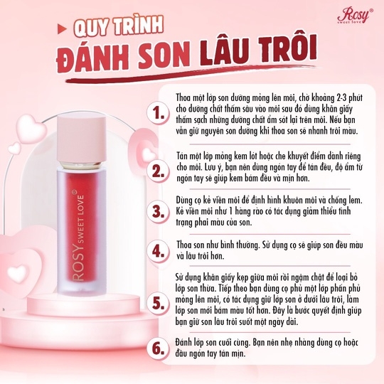 SET 2 SẢN PHẨM NƯỚC HOA CHAVA SIMPLE 10ML + SON KEM LÌ ROSY LUXURY