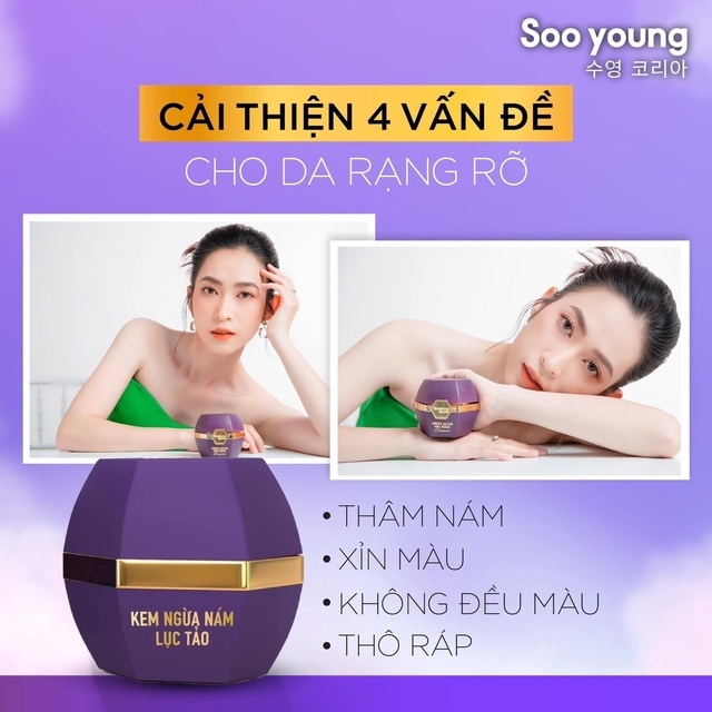 KEM NGỪA NÁM LỤC TẢO - SOO YOUNG