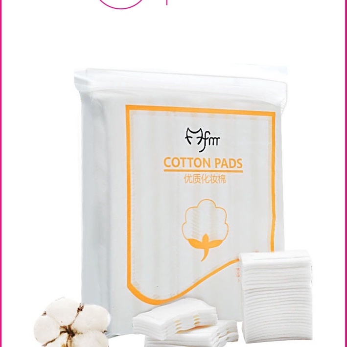 BÔNG TẨY TRANG COTTON PADS TÚI 222 MIẾNG - JIEYA