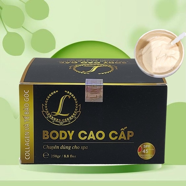 KEM DƯỠNG DA TOÀN THÂN LINH VY 250G - WHITENING BODY CREAM