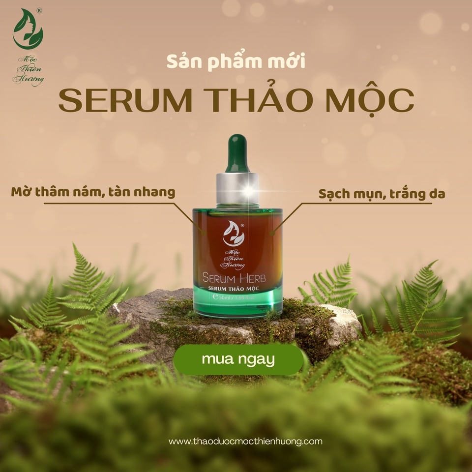 SERUM DÀNH CHO DA MỤN HERBAL ANTI 100ML - ACNE SERUM