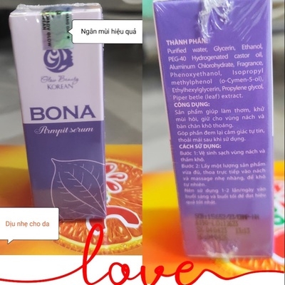 SERUM KHỬ MÙI HÔI NÁCH - THÁI HƯƠNG 10ml