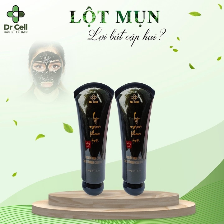 GEL LỘT MỤN THAN TRE 60ML - DR CELL