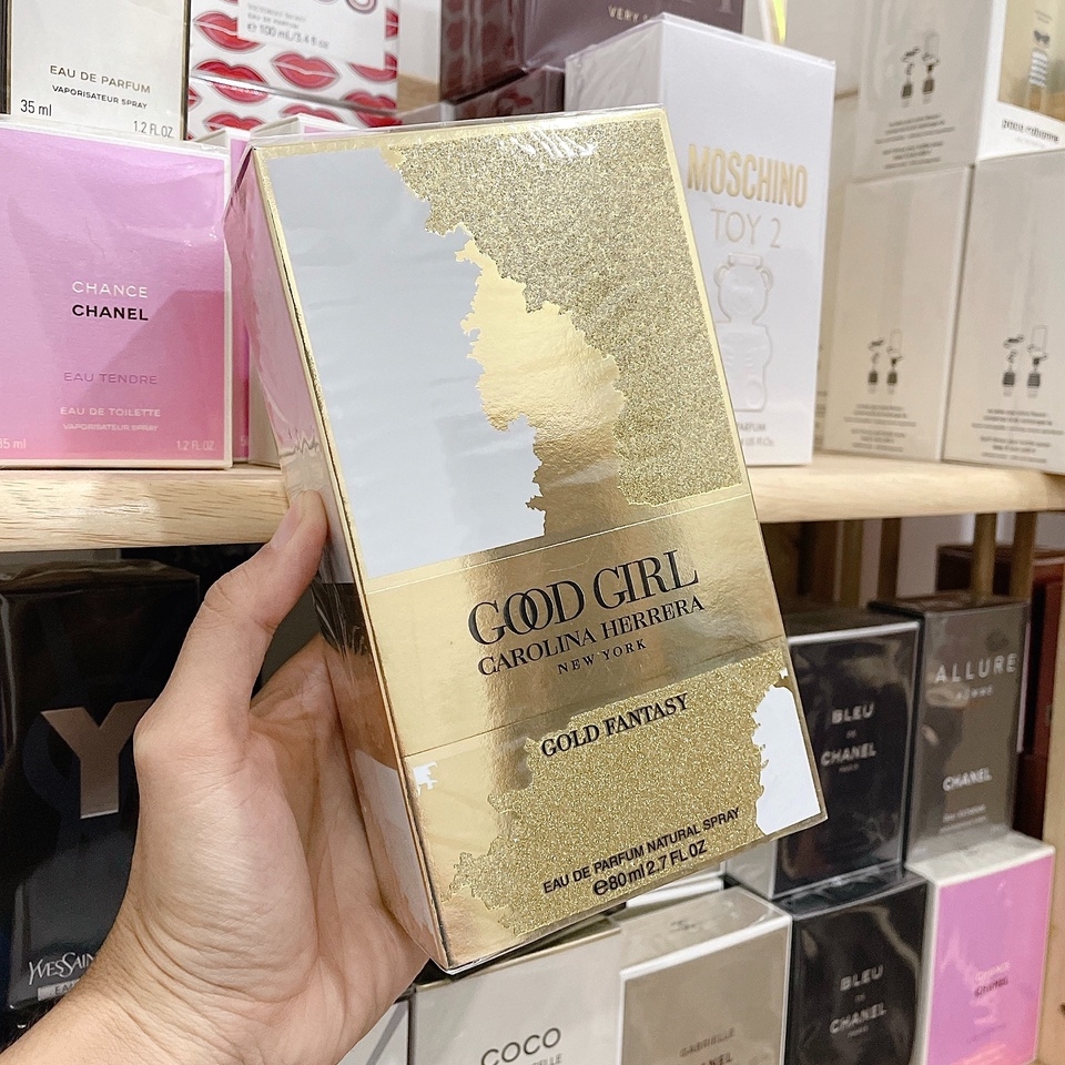 NƯỚC HOA CAROLINA HERRERA GOOD GIRL GOLD FANTASY EDP 80ML - NOEM