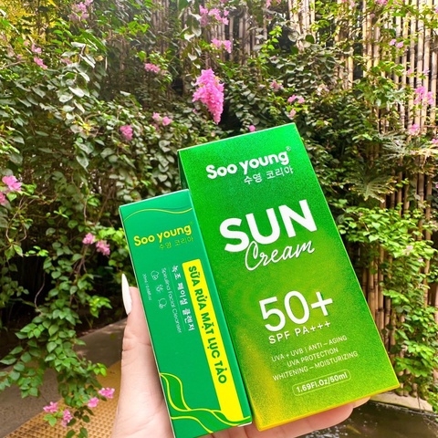 KEM CHỐNG NẮNG SUN CREAM SOO YOUNG (MẪU MỚI)