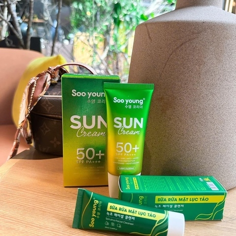 KEM CHỐNG NẮNG SUN CREAM SOO YOUNG (MẪU MỚI)
