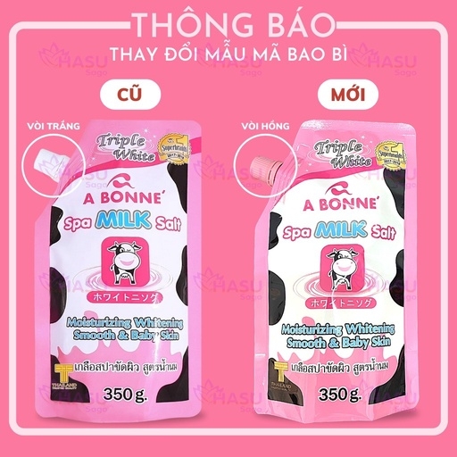 MUỐI TẮM SỮA BÒ TẨY BÀO CHẾT 350G - THÁI LAN