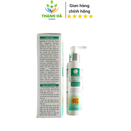 GEL RỬA MẶT BIOFOR CLEANER GIÚP LÀM TRẮNG SÁNG DA NGỪA MỤN NÁM TÀN NHANG TÁI TẠO TẾ BÀO - FORNEW