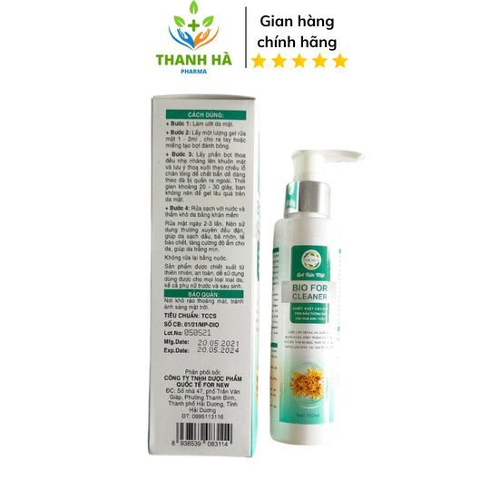 GEL RỬA MẶT BIOFOR CLEANER GIÚP LÀM TRẮNG SÁNG DA NGỪA MỤN NÁM TÀN NHANG TÁI TẠO TẾ BÀO - FORNEW