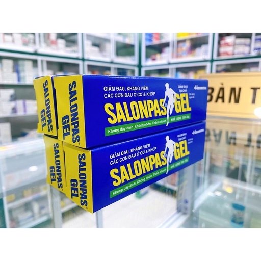 SALONPAS GEL BÔI NGOÀI DA GIÚP GIẢM ĐAU TUÝP 30GRAM - GDN