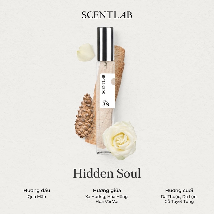 NƯỚC HOA NỮ JOLIE FILLE NBáo cáo NƯỚC HOA NỮ HIDDEN SOUL NO.39 (10ML) - SCENTLABO.16 (10ML) - SCENTLAB 118.753đ