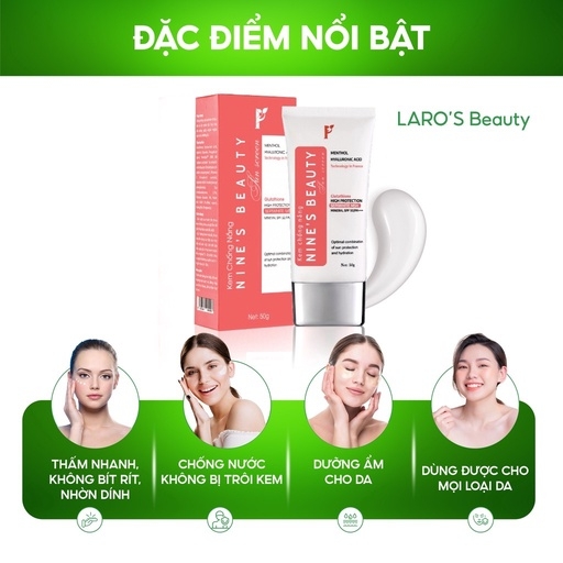 KEM CHỐNG NẮNG NINE'S BEAUTY SUN SCREEN -