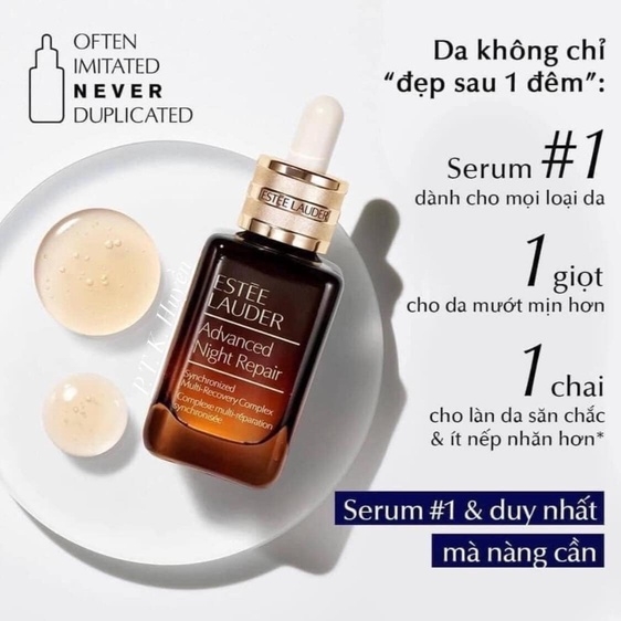 SERUM CHỐNG LÃO HÓA PHỤC HỒI DA SỐ 1 THẾ GIỚI ADVANCED NIGHT REPAIR - ESTEE LAUDER